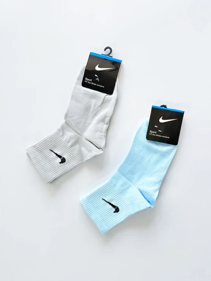 جوراب نیم ساق نخ پنبه نایکی Nike