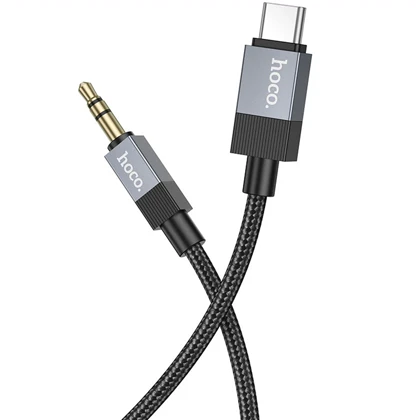 کابل صدا تایپ سی به AUX هوکو hoco مدل UPA32B Clever طول 1 متر