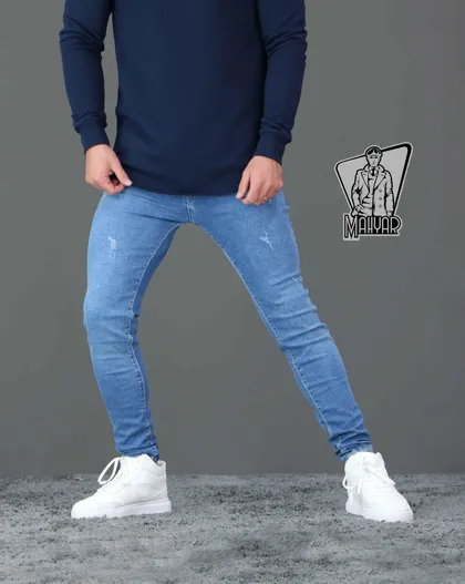 شلوار جین آبی روشن ZARA
