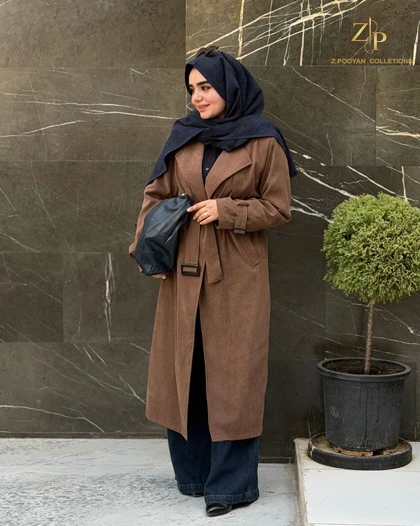 ترنچ کت زنانه جیر ناتالی