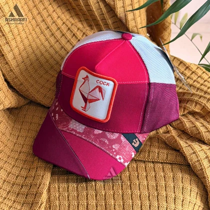 کلاه گورین طرح دار Trucker Cap HA136