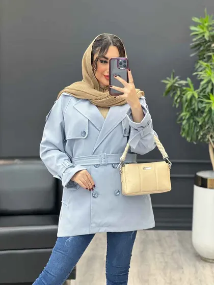 بارانی شش دکمه پشت پاگن