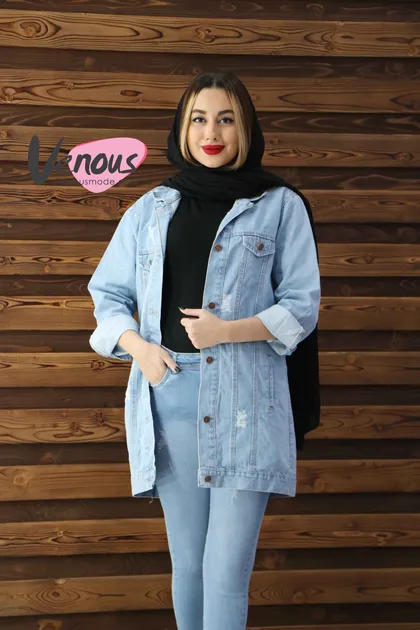 کت جین DEFACTO آبی یخی