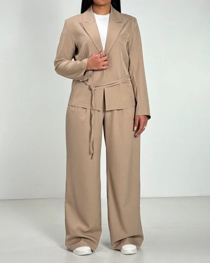 ست کت و شلوار دوبند دیپلمات  کد 800024