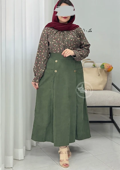 ست شومیز و دامن ملیسا