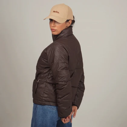 کاپشن جیب زیپ‌دار