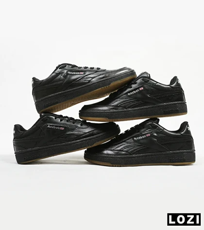 کفش مردانه و زنانه مشکی reebok club C85