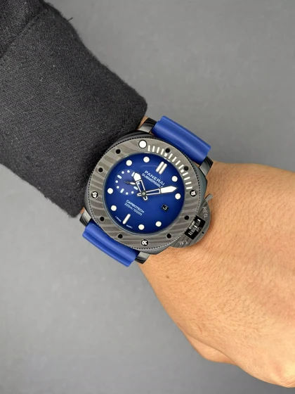 ساعت مچی پنرای سابمرسیبل بند سرمه ای Panerai Submersible