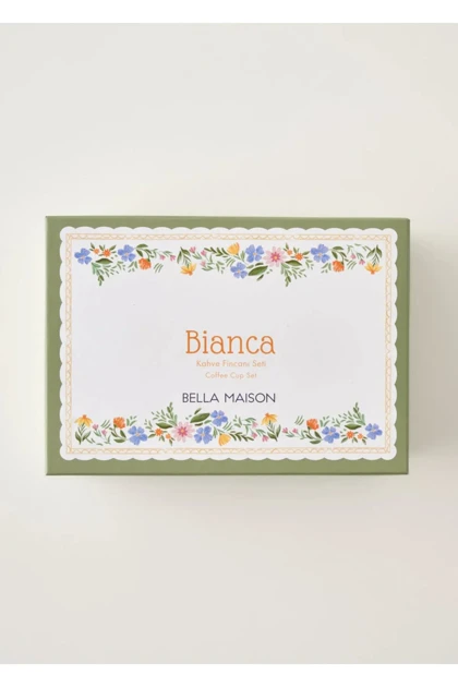 ست فنجان قهوه Bella Maison مدل Bianca New Bone چینی - چندرنگ