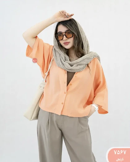 شومیز باکسی بیانکا 7567