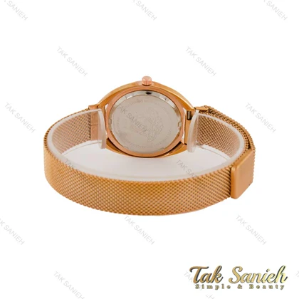 ساعت ورساچه زنانه حصیری رزگلد Versace-5337-L