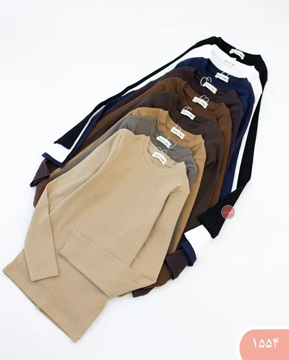 بلوزیقه گردساده 1554