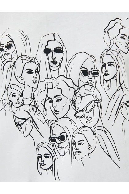 تیشرت زنانه اورجینال کوتون koton