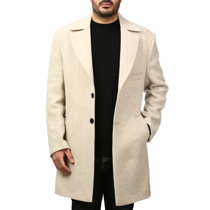 پالتو فوتر بلند مردانه مدل 61666