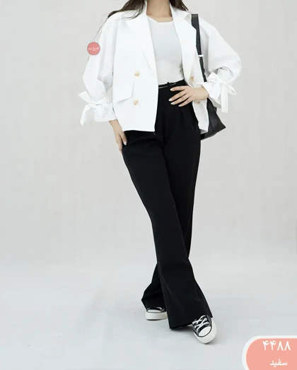 کت چهاردکمه آستین بندی 4488