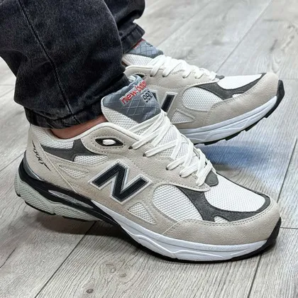 کفش و کتانی مردانه مدل نیوبالانس NEWBALNANCE_990 رنگ کرم