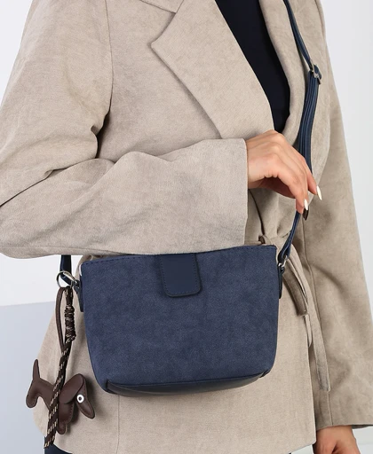 کیف زنانه دوشی جیر آویز 231 AM