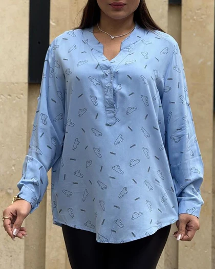 شومیز نخ خارجی عروسکی 6903