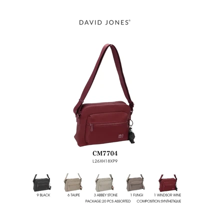 کیف دوشی زنانه دیوید جونز مدل David Jones CM7704