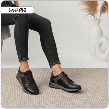 کفش چرم زنانه مدل B5901