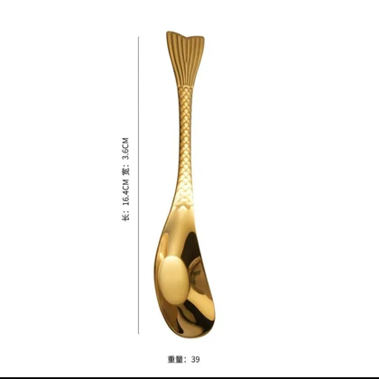 ملاقه استیل طرح ماهی