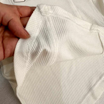 بلوز بچه گانه زیرسارافونی سفید کشی اورجینال