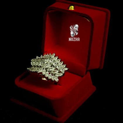 انگشترنقره زنانه کد:anz1010