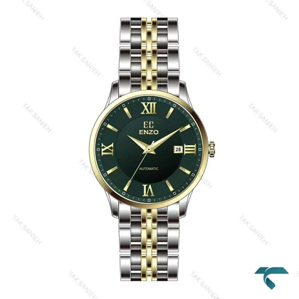 ساعت انزو EC-2176TGG اتوماتیک مردانه صفحه سبز Enzo-8146-G