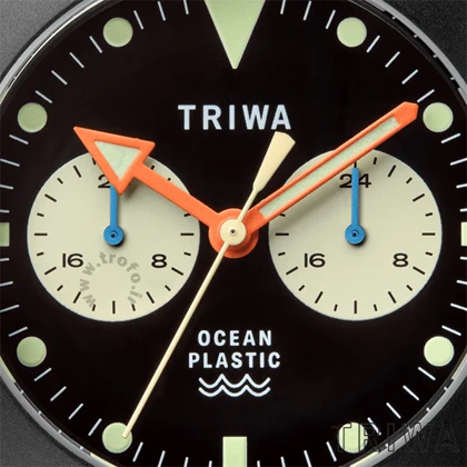 ساعت مچی عقربه ای زنانه مردانه تریوا (TRIWA) مدل Ocean Plastic Timer Octopus