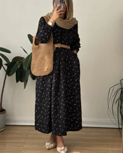 پیراهن مانتویی بابونه 1