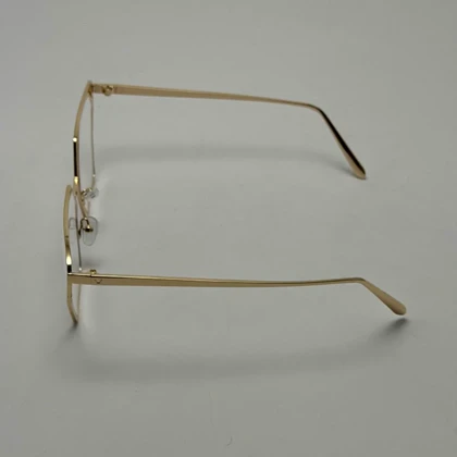 عینک فشن جنتل مانستر طلایی عدسی شفاف