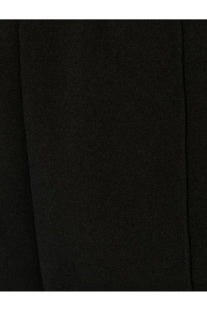 شلوار کمری الاستیک ساق صاف برش آجدار 4SAK40016EK