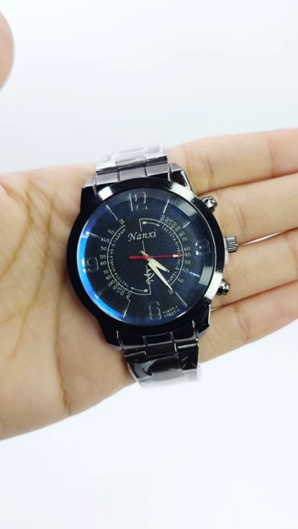 ساعت مچی مردانه نانسی Nanxi با موتور کوارتز و طراحی کلاسیک