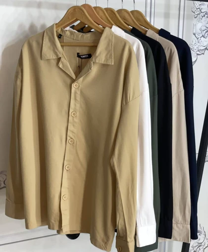 پیراهن مردانه آستین بلند کتان