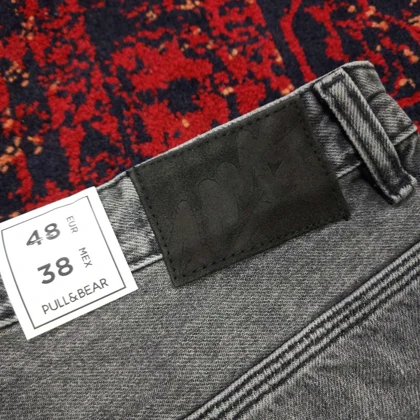شلوار جین فول بگ بدون جنسیت pull & bear کد 189