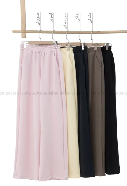 شلوار بگ اویشو کمر کش کد1004969