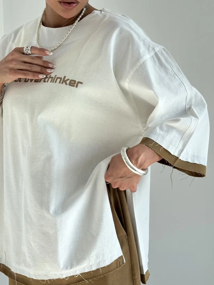 ست تیشرت و شلوار OVER THINKER