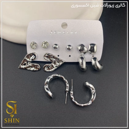 پک گوشواره شش تایی کدpgsh40