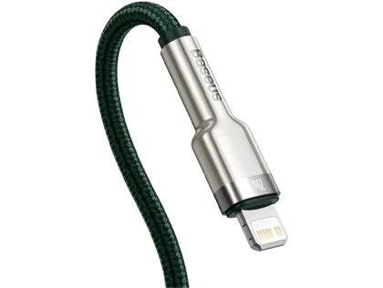 کابل شارژ سریع تایپسی به لایتنینگ 2 متری بیسوس Baseus Cafule Series Metal Data Cable Type-C to iP PD 20W CATLJK-B01