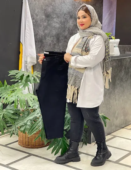 شلوار جین مام کد : 141496