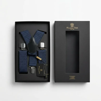 ساسبند طرح خال‌خال ریز برند Massimo Dutti
