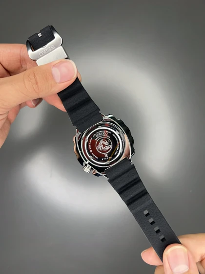 سیکو پراسپکس غواصی بند رابر مشکی Seiko Prospex Diver
