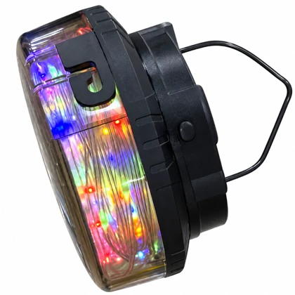 چراغ کمپینگ خورشیدی ریسه ای مدل 8258 با ریسه LED به طول 20 متر