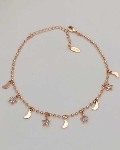 پابند آویز ستاره و ماه YSX