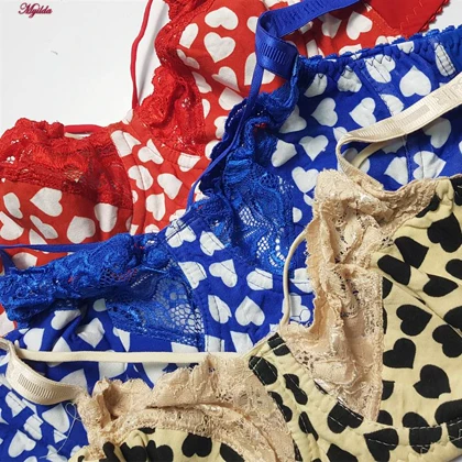 سوتین فنردار زنانه ماییلدا مدل هارنس دار قلب قلبی کد 5551