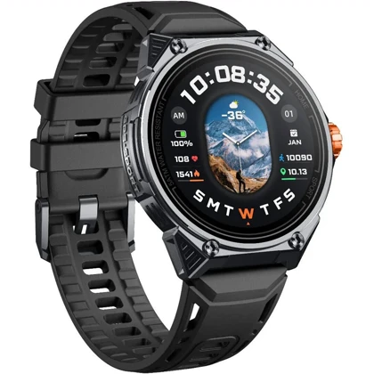 ساعت هوشمند پاورولوژی Powerology مدل PSWBT348BK با GPS داخلی