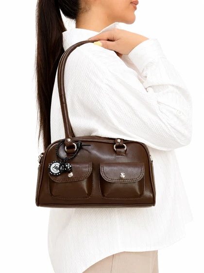 کیف دوشی دخترانه و زنانه دو جیب شکیرا