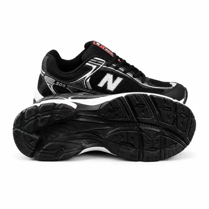 کتانی مردانه مدل نیوبالانس 509 مشکی سفید New Balance509