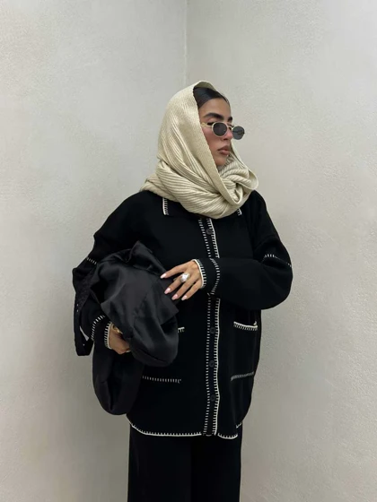 ست شومیز و شلوار بافتنی رودوخت