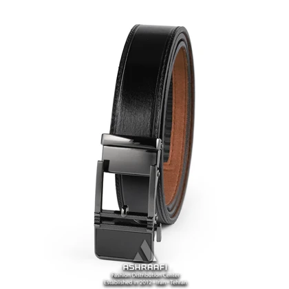 کمربند ریلی مردانه Leather Ratchet Belt BL146